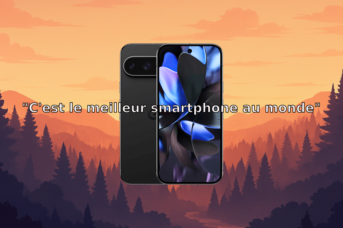 Le Google Pixel 9 pro a été élu meilleur smartphone au monde en 2025